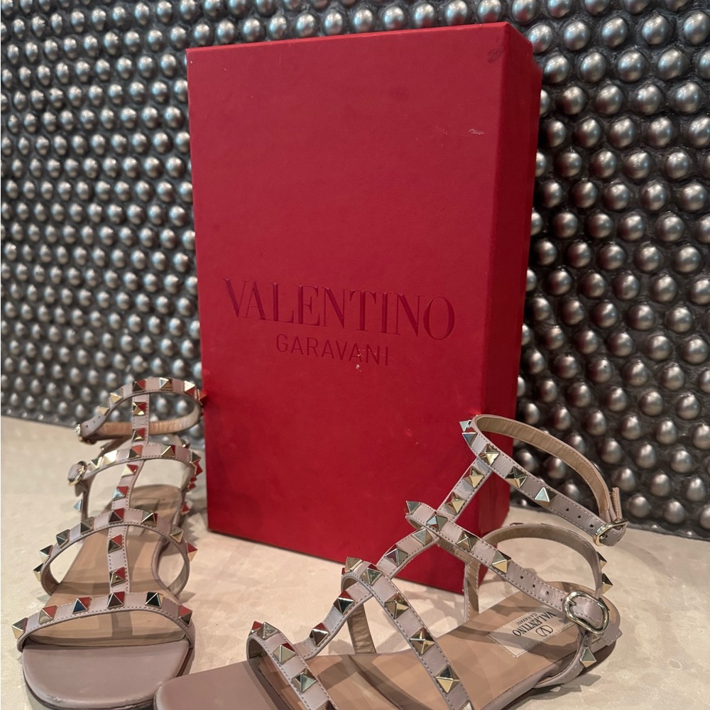 Valentino Garavani Rockstud Gladiator Sandals